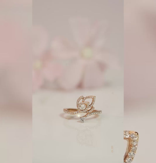 Exotic Diamond Ring