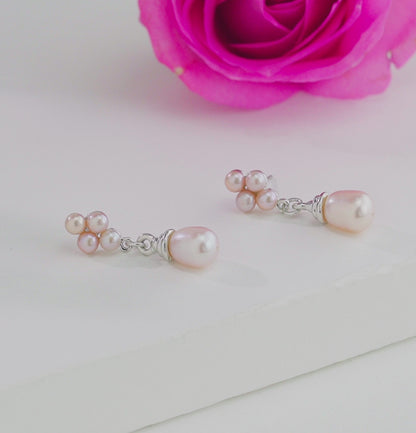 Vintage Pearl Drop Earrings
