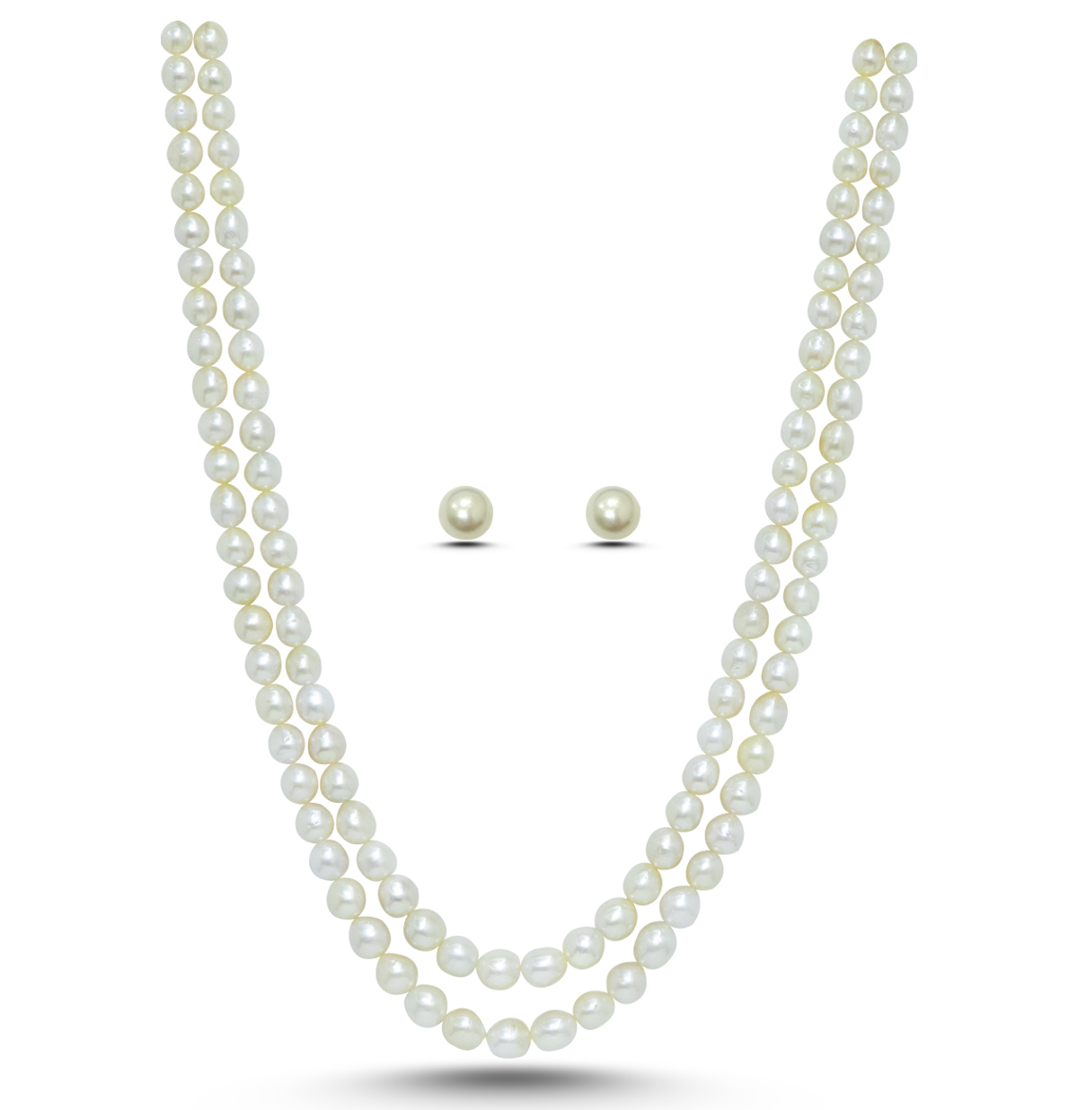 Lafonn Simulated Diamond & Cultured Freshwater Pearl Necklace N0235PLP —  Cirelli Jewelers