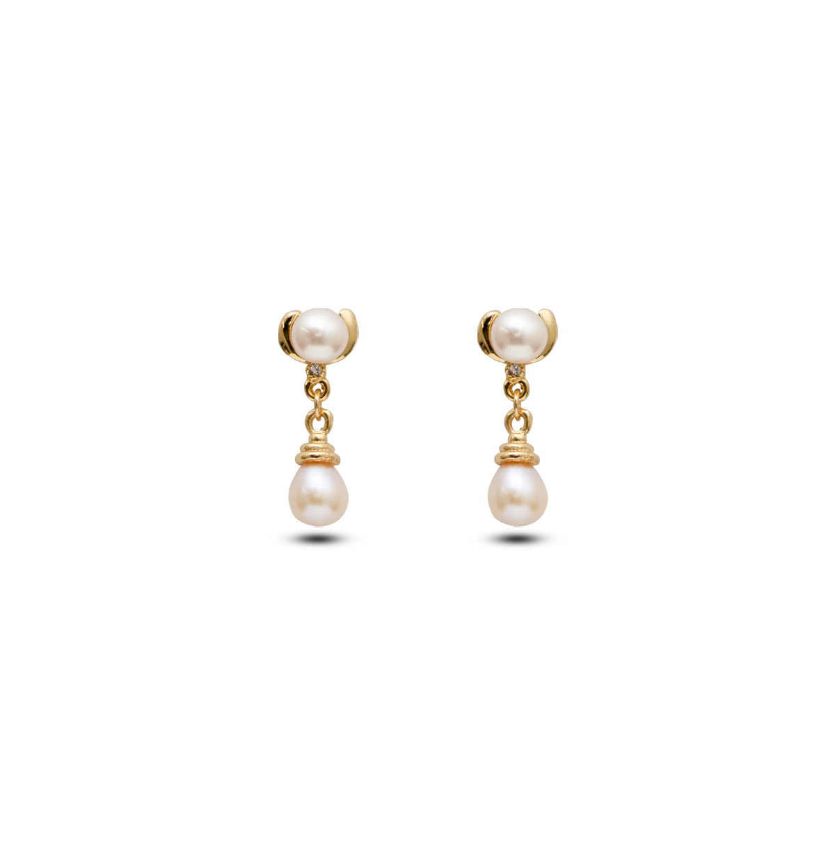 Baroque Pearl Earrings | Unique and British Made | Kiri & Belle