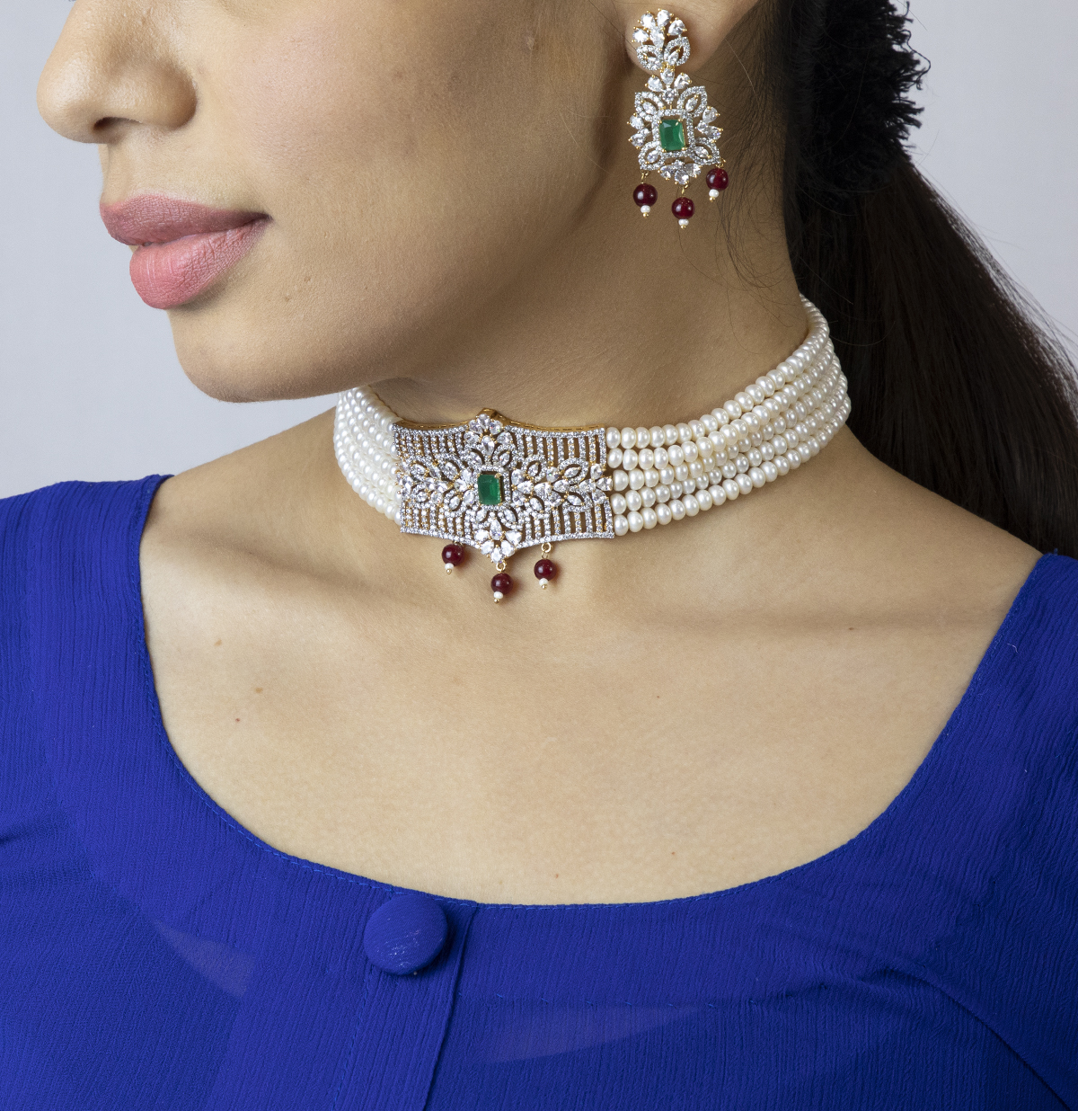 16 inch 6 mm Navajo pearl necklace 014 – Shop Wild West