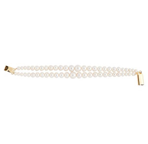White Grading Pearl Bracelet