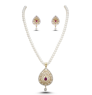Exciting Pearls  Necklace Set