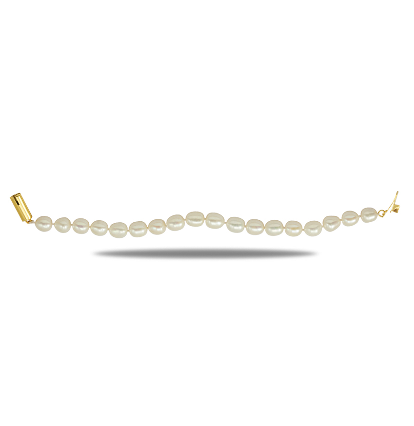 Elegant White Pearl Bracelets